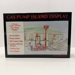 CONOCO 1930’s Gas Pump Display Crown Premiums